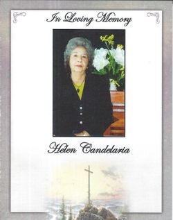 Mrs Helen Ana <I>Gradoz</I> Candelaria
