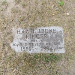  Hazel Irene <I>Ringer</I> Walker