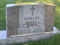  Matilda M <I>Hille</I> Boelke