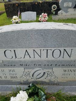 Willie Joe Clanton (1922-2013)