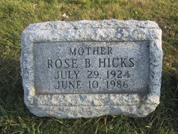  Rose Bud <I>Jones</I> Hicks