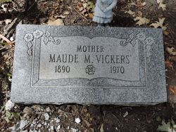  Maude May <I>Winters</I> Vickers
