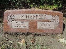  Mary <I>Roth</I> Scheffler