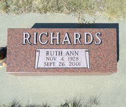  Ruth Ann <I>Gowens</I> Richards