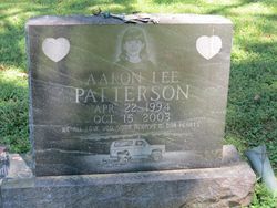 Aaron Lee Patterson (1994-2003) - Find a Grave Memorial