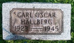  Carl Oscar Hallberg