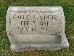  Callie A. Minor