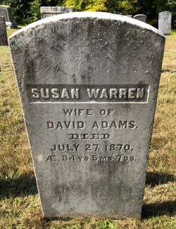  Susan <I>Warren</I> Adams