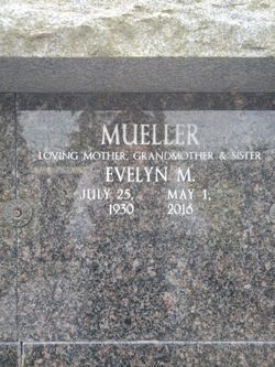  Evelyn Mae <I>Bell</I> Mueller