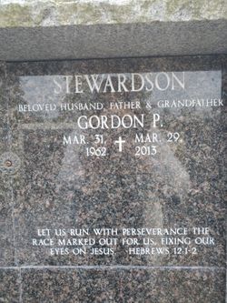  Gordon Stewardson