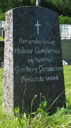  Gunborg <I>Omundsdatter</I> Gundersen