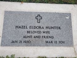  Hazel “Eldora” <I>Mead</I> Hunter