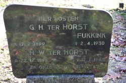  Hendrik Willem ter Horst