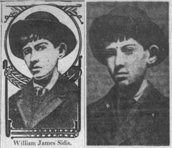 William James Sidis (1898-1944): homenaje de Find a Grave