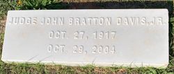 Judge John Bratton Davis Jr.