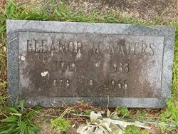  Eleanor M Waters