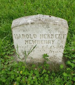  Harold Herbert Newberry