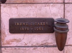  Irene Jane <I>West</I> Oakes