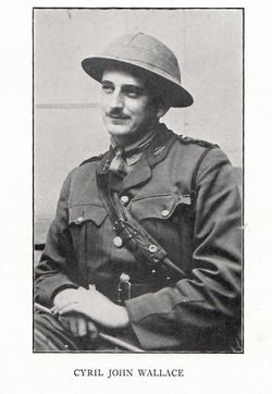 Lieutenant Cyril John George Wallace