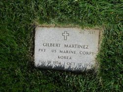 Pvt Gilbert Martinez
