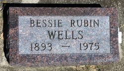  Elizabeth Bessie Ione <I>Rubin</I> Wells