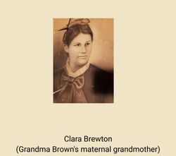  Clara <I>Lanford</I> Brewton