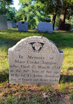  Mary <I>Cooke</I> Tomson