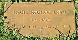  Cecil Roscoe Cone