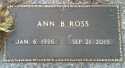  Ann Bell Ross