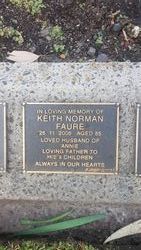  Keith Norman Faure