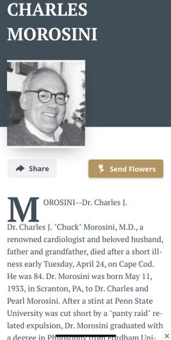 Dr Charles Morosini