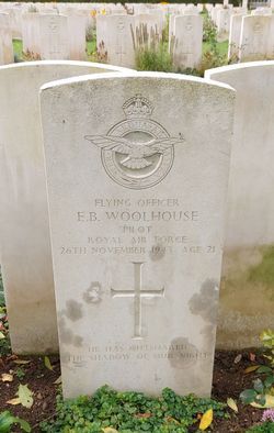 Flying Officer (Pilot) Edward Barrie Woolhouse