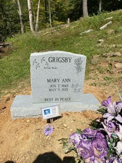  Mary Ann <I>Jones</I> Grigsby
