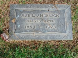 Mae L Newbern Anderson (1893-1978) - Find a Grave Memorial