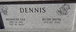  Ruth Irene <I>Dean</I> Dennis