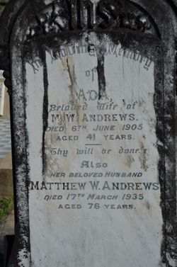  Matthew William Andrews