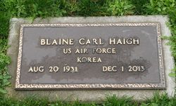  Blaine Carl Haigh