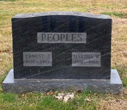  Ernest Joseph Peoples