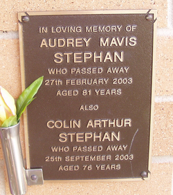 Colin Arthur Stephan (1927-2003) - Find a Grave Memorial
