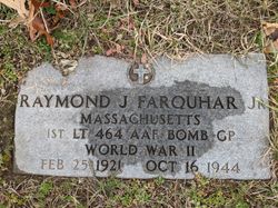 1LT Raymond J. Farquhar Jr.