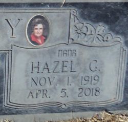  Hazel <I>Gregory</I> Neeley