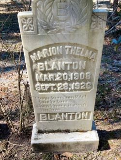  Marion Thelma Blanton