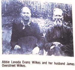  Abbie Lavada <I>Evans</I> Wilkes