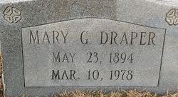  Mary G Draper