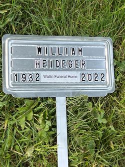  William Joseph Heideger