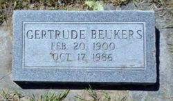  Gertrude Beukers