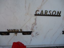  Maria R. Carson