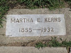  Martha <I>Everhart</I> Kerns