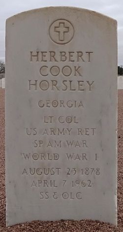 LT COL Herbert Cook Hampton Horsley