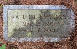  Ralph L Emmons